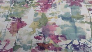 Alfresco Watercolour Cotton SUMMER TEAL