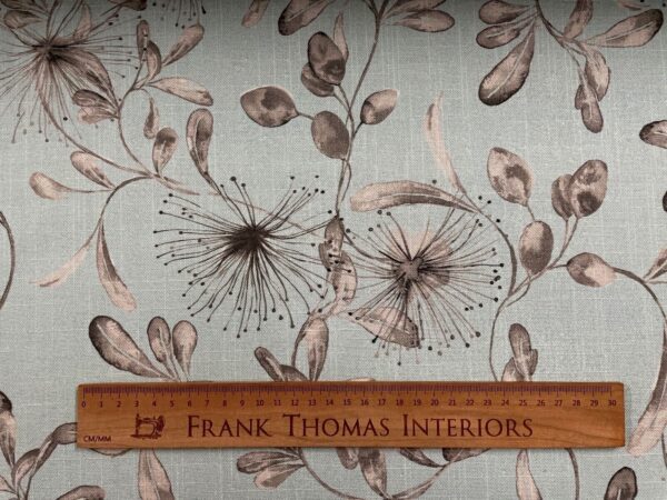 Floral Meadow Thistle Cotton - SEA SPRAY - Image 9