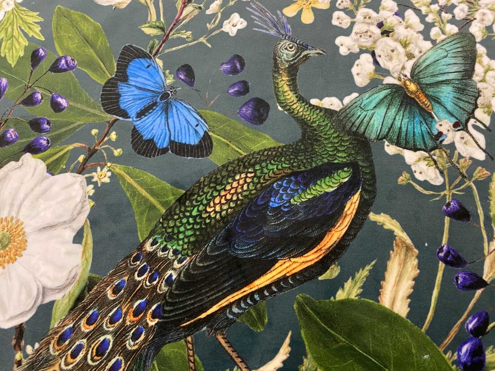 Paradise Peacock Fabric